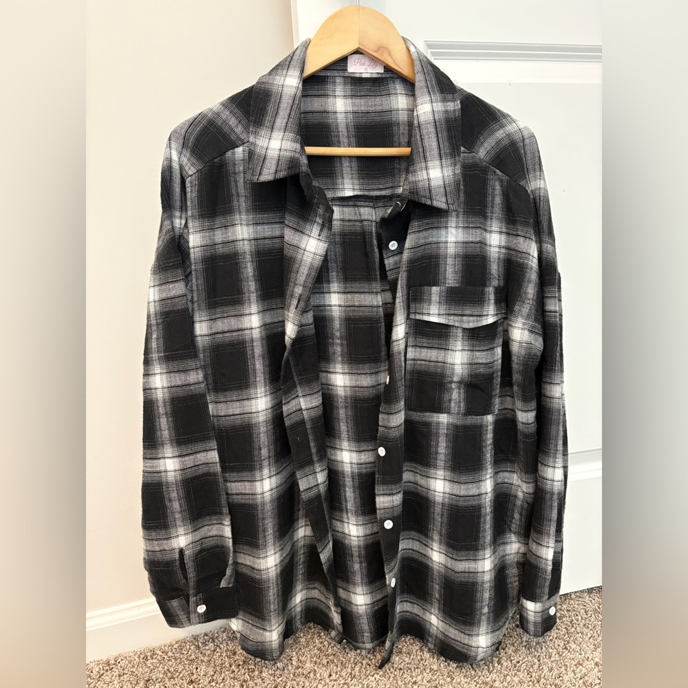 Oversized Flannel Shirt